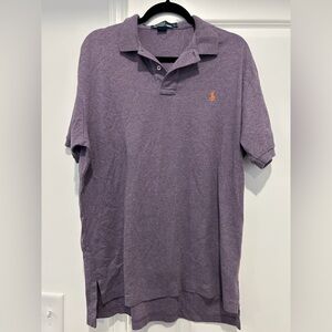 Ralph Lauren Purple Polo Shirt for Men